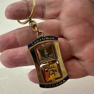 .VICTORIA CANADA Spinner Key Chain